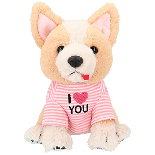 Depesche TOPModel 0412078 - Plush Dog Corgi Lotti (18 cm)