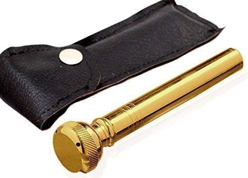 R Heaven Católica Bolsillo Iglesia Agua bendita regadera latón Pulido + Estuche