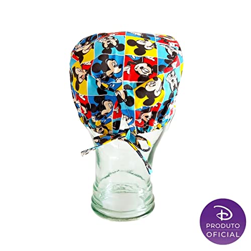 Touca Gorro Masculina Feminina - Disney Mickey e Minnie (MICKEY MOUSE QUADRICULADO)