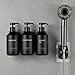 Janxin 3 Pezzi Dispensador de Jabón de Ducha de 500 ml sin Taladrar Imagen de Janxin 3 Pezzi Dispensador de Jabón de Ducha de 500 ml sin Taladrar
