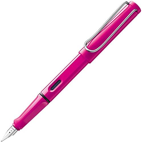 Lamy Safari 13 Fountain Pen Extra Fine Pink