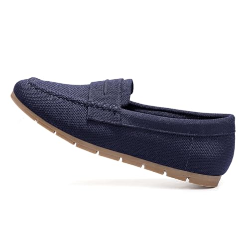 Image of Vespiero Loafers for Women Comfortable Slip on Work Flats Shoes Womens Dressy Casual Walking Shoes