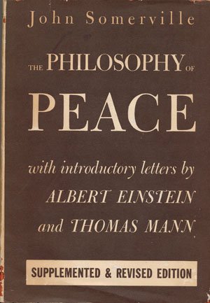 The Philosophy of Peace [Unknown] B000VAQ2LA Book Cover
