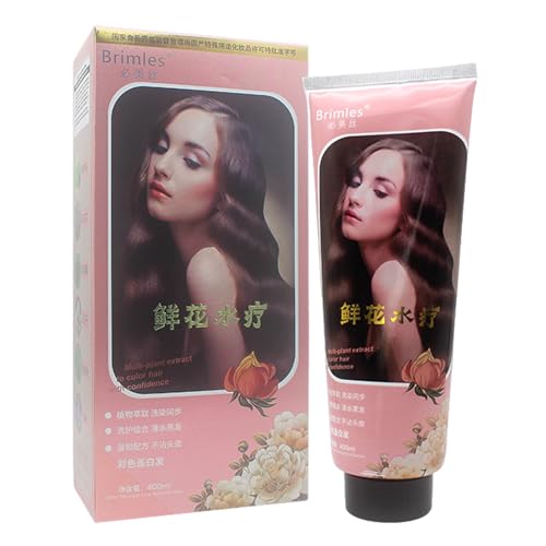 Champú de tinte de pelo en espuma, color gris Dye Bubble Shampoo - Accesorio multiuso para teñir el cabello con efecto rápido para cabello largo, medio y corto Holdes