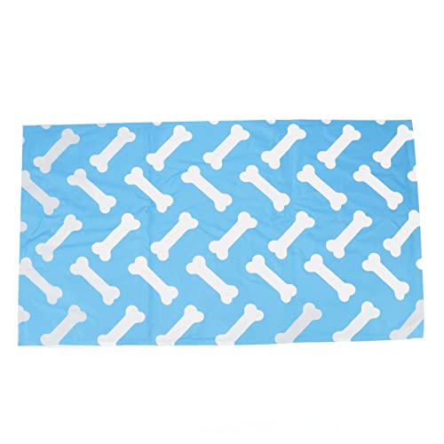 YolieraArt Alfombrilla de refrigeración para mascotas con tecnología de gel, almohadilla de refrigeración de verano para perros y gatos, superficie de PVC impermeable con capa de esponja, diseño