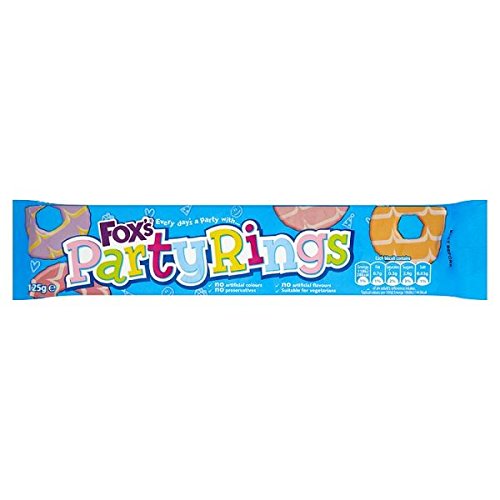 Fox's Party Rings 12 x 125g Packs (Bulk Buy)