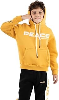 بنطلون منسوج بقصة عادية وسويت شيرت بأكمام طويلة للأولاد من بيس ريبابليك