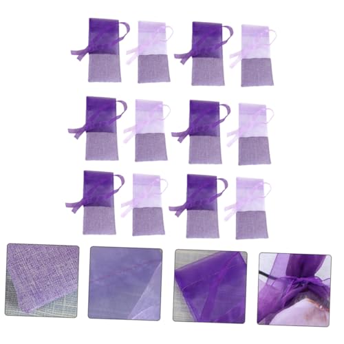 SECFOU 24 Bolsitas Aromáticas de Lavanda para Hogar y Auto miniatura 3