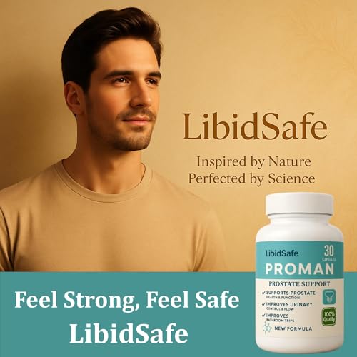 Image of Proman Capsule for Men | Advanced Prostate Support Formula | Ayurvedic Prostate Wellness Supplement for 40+ Men | Get Relief from Frequent urination at night | 30 Capsules (Pack of 1)