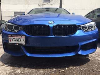 Cravenspeed Platypus License Plate Mount Compatible With Bmw M3 | 2014-2018 | No Drilling | Installs In Seconds | Made Of Stainless Steel & Aluminum | Made In Usa #TOP2