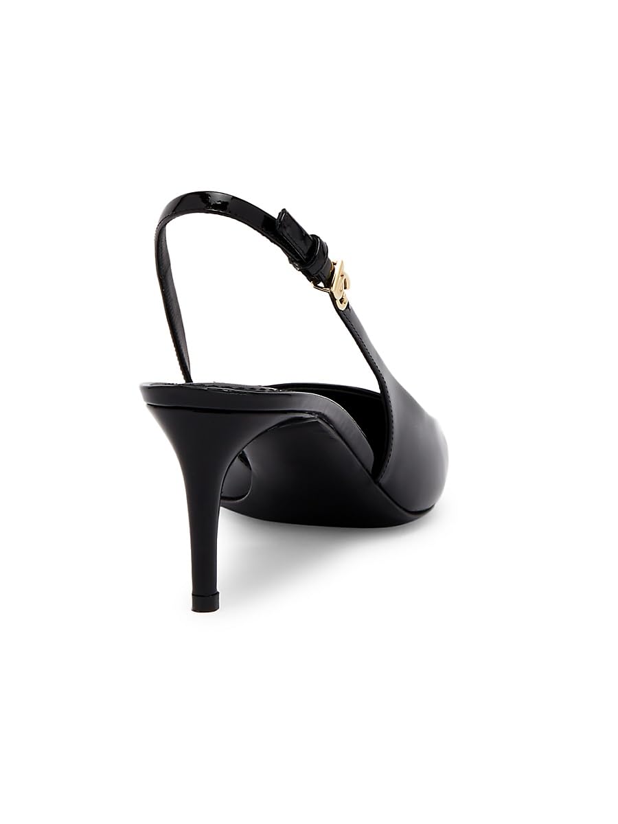 Dolce&Gabbana, 60MM Leather Slingback Pumps