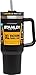 STANLEY Adventure Reusable Vacuum Quencher Tumbler with Straw, Leak Proof Lid, Insulated Cup, Maintains Heat for 4 Hours, Cold for 5 hours, and Ice for 30 Hours - 20oz