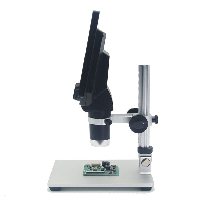 Microscope numérique écran LCD 7 pouces loupe 1200x et lames de microscope - 3