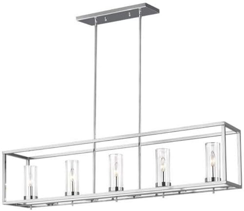 Miniatura 7 de Sea Gull Lighting "4490303EN3-778 Zire - Soporte de pared para tocador de baño LED de vidrio blanco y grabado, 3 luces 27.9 vatios totales, 8