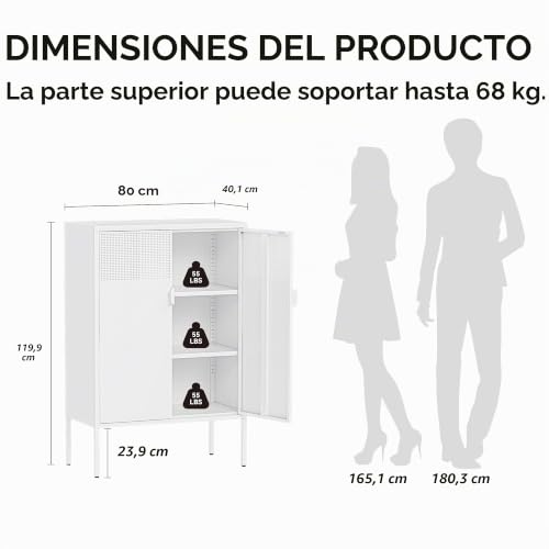Estantes de metal con puertas 11 Imagen adicional