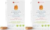 Cordyceps Plus Lao Dan®, 60 Cps Cordyceps Sinensis, 12.000 mg (Estratto CS-4 30:1) titolato al 40% in polisaccaridi, Cordyceps Capsule Made in Italy (Confezione da 2)