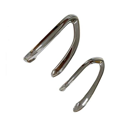 Car Fog Light Grille FOT FOG LAMP TRIM FRONT FOG LAMPS Fit For FIAT 500X 2015-2018 Chrome Exterior Confit