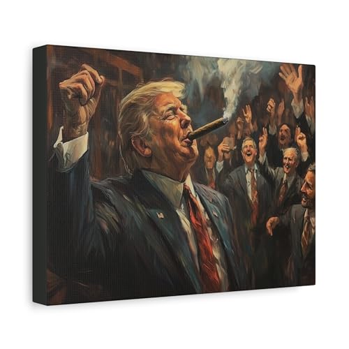 Donald Trump Cigar Wall