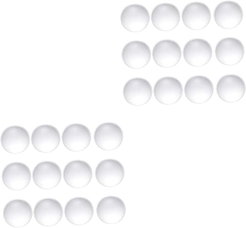 Miniatura 10 de GLEAVI 180 unids Lentes X Cameo Bordes Tierra Seniors Libro Mapas Monedas Artesanía Pequeño Pisapapeles Forma Diámetro Premium Degeneración Plástica