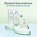 Biotrue Hydration Plus Contact Lens Solution with Lens Case, Multi-Purpose Solution for Soft Lenses, Hydrates with Hyaluronan, Cleans, Clears, and Disinfects for All-Day Comfort, 10 Fl Oz (Pack of 1)