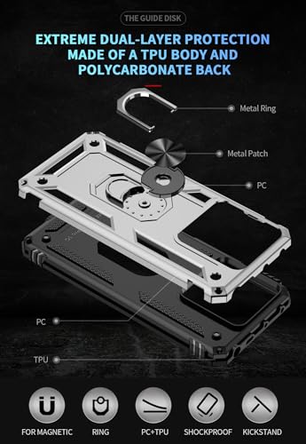 Coque rigide Xiaomi Redmi Note 13 Pro 5G protection premium robuste silver - 2