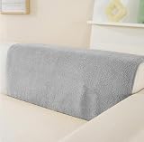 Sofa Überzug- für 1-4 Sitzer, Samt sofa überwurfdecke- mit Rutschfester Unterlage, Sofa überzug l form Sofa Cover Couch Überzug für Haushalte mit Hunden ,Verdicken Sofa Überzug Ecksofa für den Winter