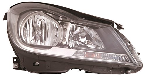Phare avant électrique noir TarosTrade 37-5360 pour remplacer une optique cassée