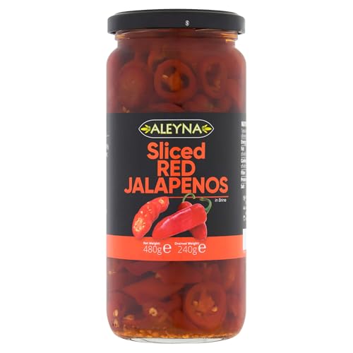 Aleyna Red Jalapenos 480 g (Pack of 6)