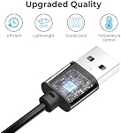 5V Charging Cable for Philips OneBlade QP2834 QP2724 QP1924, Multigroom Series MG7910 MG5910 MG951, Shaver Series 5000 9000 S5898 QP4631 QP6552 QP1324 X3001 S7882 Phillips OneBlade Trimmer Electric Shaver Charging Cord, 3.3ft