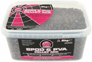 Mainline Carp Fishing Spod and PVA Pellet Mix - 2kg Bucket