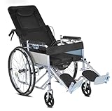 Freins multiples : arrêtez le fauteuil roulant en toute sécurité et facilement avec le frein à main arrière et le frein avant, vous offrant une tranquillité d'esprit et un contrôle total.