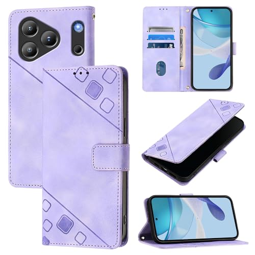 �X�}�z�P�[�X �Ή��@�� for Blackview Wave 7C �X�}�z�P�[�X�y�J�[�h�z���_�[�E�E�H���b�g�E�}�O�l�b�g�o�b�N���E�t���b�v�E�X�^���h�@�\�t���zPurple