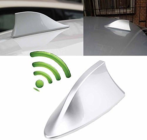POSSBAY Universal Car Antenna Aerial Shark Fin Radio Signal For Auto SUV Truck Van