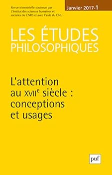 Misc. Supplies études philosophiques 2017, n° 1: L'attention au XVIIe siècle [French] Book