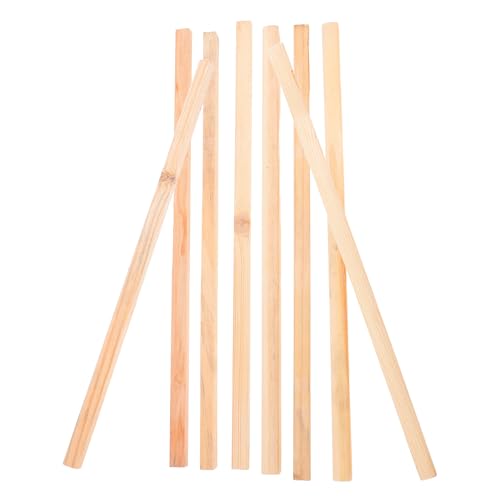 Gatuida 8pezzi Legno Robusto Asta Per Appendere Tassello Per Lavori Artigianali Asta Per Arazzi Da Parete Bastoncini Di Legno Per Calligrafia e Poster Pubblicitari Facile Da Montare e Usar