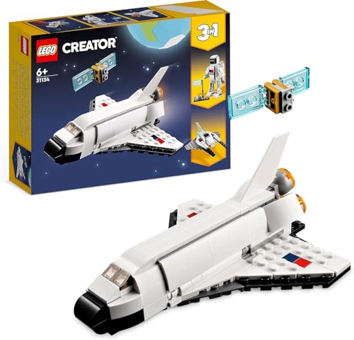 Creator 3in1 Animali Selvatici: Giocattolo Ragno Sorprendente - Si Trasforma in uno Scorpione o in un Serpente + Giocattolo Navetta Spaziale 3in1 a Astronauta a Nave Spaziale 31159 + 31134 - Lego - Immagine 2