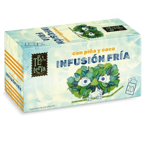 Infusión fría con piña y coco Tetería de Dia bolsa 20 unidades
