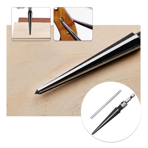 2 Stück Konische Reibahle, Handreibahle, Reibahlen, Kegelreibahle, für Fasen und Endstifte, Zum Bohren Loch 3-13mm und 5-16mm