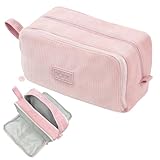 👝【Étui à crayons en velours côtelé épais de grande capacité amélioré】 : Vous recevrez un étui à crayons (22,5 x 8 x 12 cm) fabriqué en velours côtelé épais de haute qualité, durable, résistant aux rayures et à l'usure. Le curseur de la fermeture éclair est en acier inoxydable robuste de haute qualité, coulissant en douceur, offrant une protection anti-poussière et anti-déchirure à la trousse à crayons, parfaite pour organiser toutes sortes d'articles de papeterie.