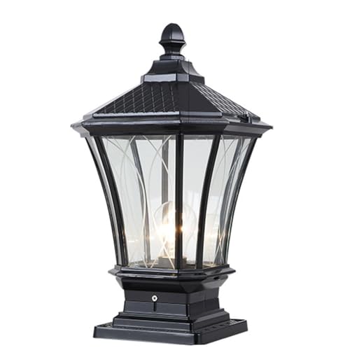 Lámpara de columna para exteriores moderna e iluminación paisajística para terraza