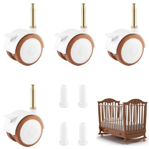 4 Stück bürostuhl rollen,rollen für bürostühle,möbelrollen,rollen...