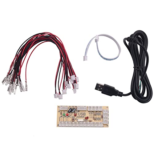 Ntcpefy Zero Retarder Arcade Game Usb Encoder Pc Au Joystick pour Mame et Raspberry Pi Retropie Projets Parts Cover