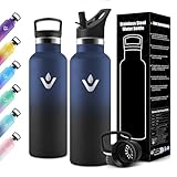 【Conception à Double Paroi】Notre thermos en acier inoxydable est fabriqué à partir de matériaux durables, garantissant une résistance à toute épreuve ! Son revêtement extérieur en poudre réduit efficacement les transferts de chaleur, et grâce à sa double paroi isolante, son joint étanche et sa technologie de mise sous vide, vous pouvez conserver vos boissons préférées fraîches jusqu’à 12 heures et chaudes jusqu’à 6 heures. Profitez d’une température idéale, quelle que soit la saison.