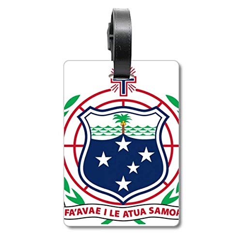 Étiquette de valise Samoa Oceania pour vos vacances exotiques en famille