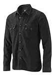Manga larga Lee Saw L851KBEA - Camisa para Hombre, Color Negro, Noir - Noir, XXL