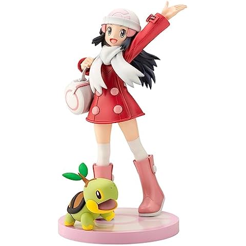 Kotobukiya Pokemon Dawn with Turtwig Statue Cover