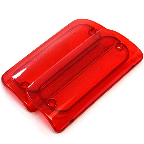 Red Hound Auto 2 Third Brake Light Lens 1994-2004 Compatible With Chevrolet Gmc S10 Sonoma Regular Cab Or Crew Cab Genuine Rh High Mount #TOP15