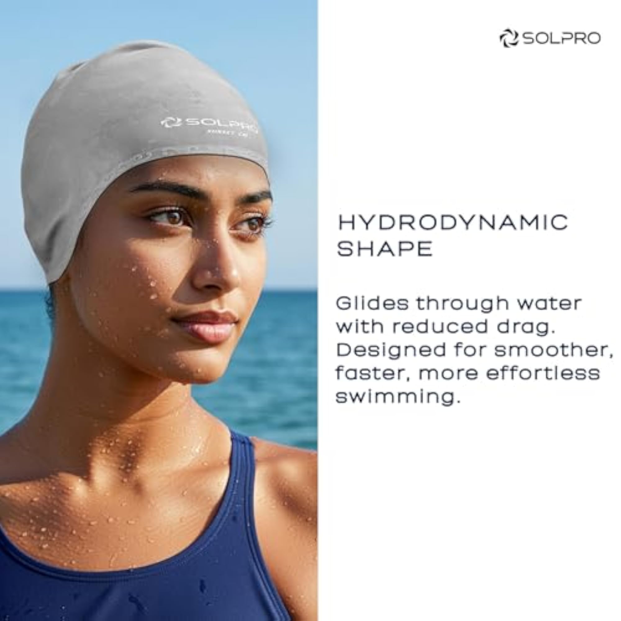 Sunset Cay Unisex Swimming Cap for All Ages, Ideal for Training