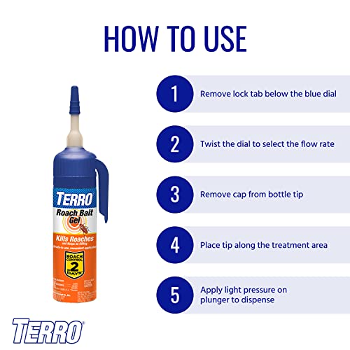 Terro T502 Ready-To-Use Indoor Roach Bait Roach Gel Killer thumb #7