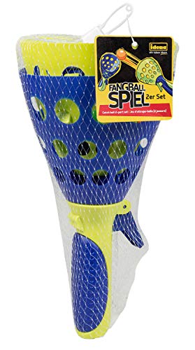 Idena 40006 - Fangballspiel XXL mit 2 Fangbechern, inklusive 3 Bällen, Ballspiel für Garten, Park oder Strand – Bild 5